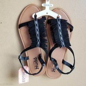 Fringe Sandals NWT